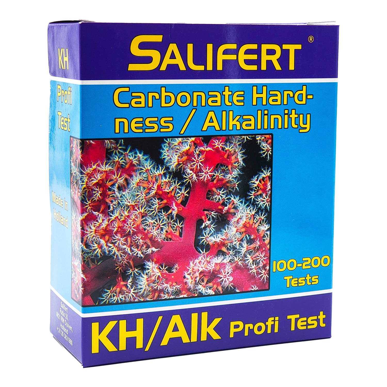 Salifert Carbonate Hardness (KH/Alk) Test Kit